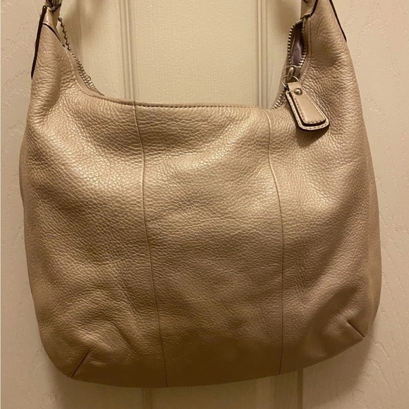 Coach Kristin Boho Crossbody Bag in Champagne Beige EUC!! - Picture 9 of 15